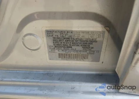 2016 Nissan Versa Note S (Sr)/S Plus/Sl/Sr/Sv z USA, uszkodzony, nr VIN 3N1CE2CP4GL360696